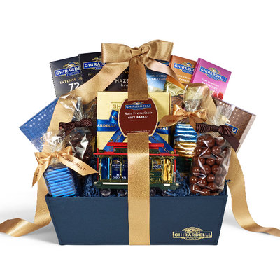 Ghirardelli San Francisco Chocolate Gift Basket