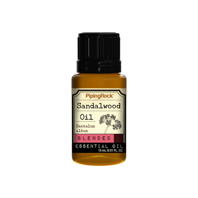 Piping Rock Sandalwood Essential Oil Blend 1/2 oz Blended Oil Therapeutic Grade