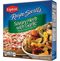Lipton® Recipe Secrets Savory Herb with Garlic Soup & Dip Mix