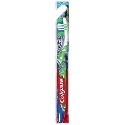 Colgate® MaxFresh® Scented Brush Scratch And Sniff with Tongue Freshener Toothbrush Soft