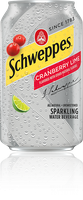 Schweppes® Cranberry Lime Sparkling Water Beverage