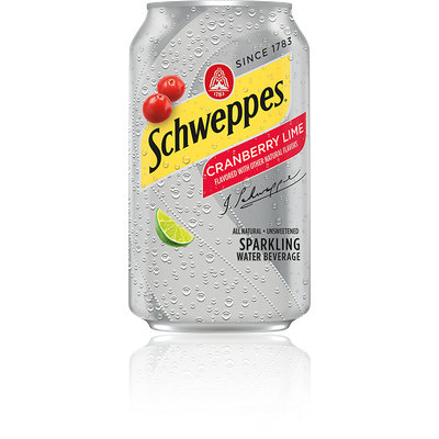 Schweppes® Cranberry Lime Sparkling Water Beverage