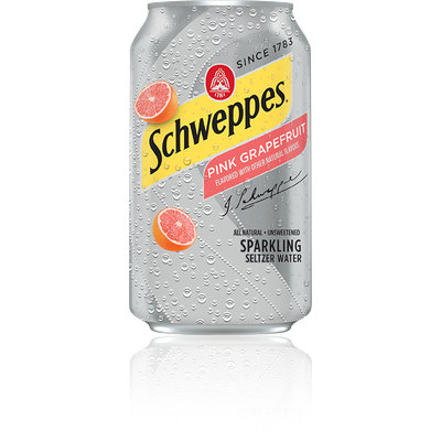 Schweppes® Pink Grapefruit Seltzer Water