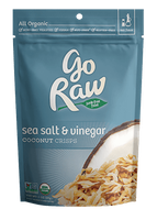 Go Raw Organic Raw Coconut Crisps Salt & Vinegar