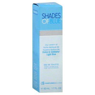 Shades Of Blue Version Of D & G Light Blue 1.7 Oz