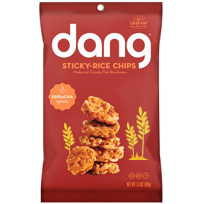 Dang Sriracha Spice Sticky-Rice Chips