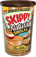 SKIPPY® Singles Natural Peanut Butter Spread