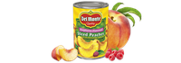 Del Monte® Sliced Yellow Cling Peaches in Raspberry Flavored Light Syrup