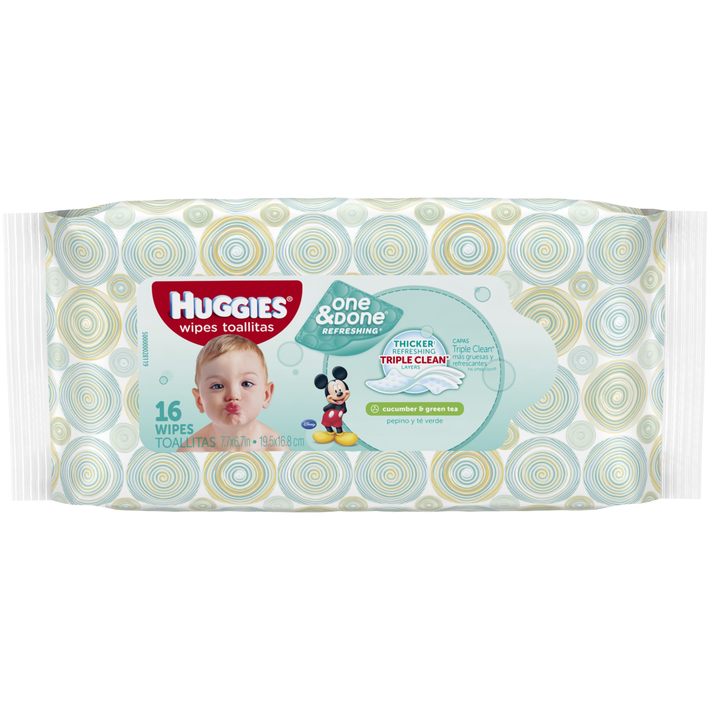 Huggies® One & Done® Refreshing Wipes