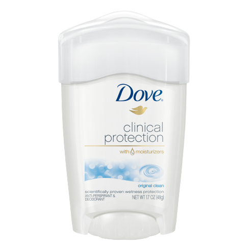 Dove Clinical Protection Antiperspirant Original Clean