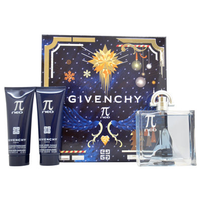 Givenchy Pi Neo EDT 100ml + Shower Gel 75ml + Aftershave Balm 75ml Gift Set for Him