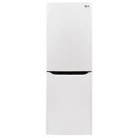 LG LBN10551SW 10.1 cu. ft. Counter-Depth Bottom-Freezer Refrigerator with 2 Spillproof Glass Shelves, 1 Humidity Crisper, Multi Air Flow, SmartDiagnosis, Door Alarm and LoDecibel Quiet Operation: Smooth White