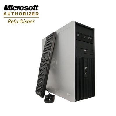 Flush Enterprises Refurbished desktop DC5800 Core2Duo 2.8GHz 4GB RAM 1000GB HDD CDRW/DVD Win7Pro