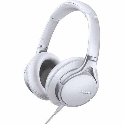 Sony Hi-Res White Stereo Headphones MDR10R WHI