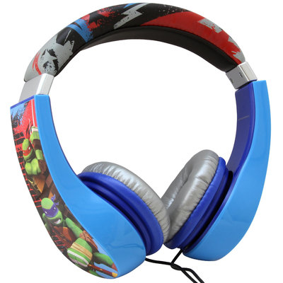 Sakar International Teenage Mutant Ninja Turtles Kids Friendly Headphones