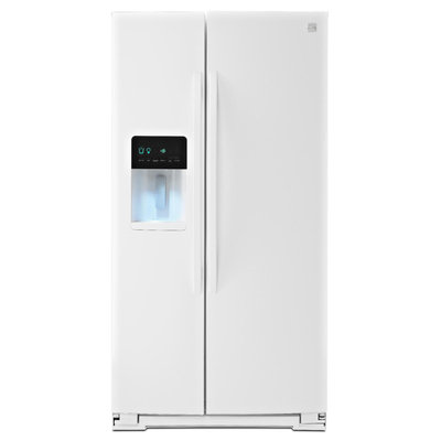 22 cu. ft. Side-by-Side Refrigerator - White