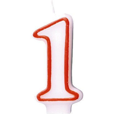 American Greetings Numerical Candle
