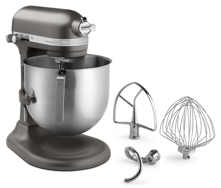 Kitchenaid 8 Qt Nsf Commercial Stand Mixer Ksm8990wh Dark Pewter