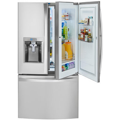 Kenmore Elite 24 cu. ft. Counter Depth Bottom Freezer Refrigerator w/ Grab N Go Door - LG ELECTRONICS U.S.A, INC.