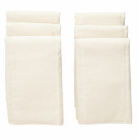 NuAngel Natural Cotton Pre-fold Diapers, 6 ct