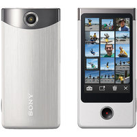 Paradise Eximport, Inc. Sony (REFURBISHED) SONY 12.8MP 3-INCH TOUCH SCREEN LCD BLOGGIE POCKET CAMCORDER SILVER - MHSTS10S