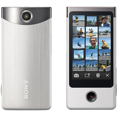 Paradise Eximport, Inc. Sony (REFURBISHED) SONY 12.8MP 3-INCH TOUCH SCREEN LCD BLOGGIE POCKET CAMCORDER SILVER - MHSTS10S