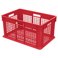 Akromills Akro Mils 37612 Red Straight Wall Container Bin