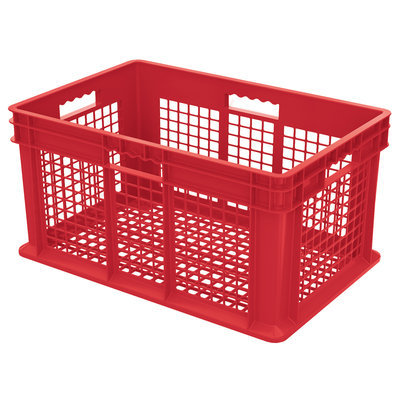 Akromills Akro Mils 37612 Red Straight Wall Container Bin