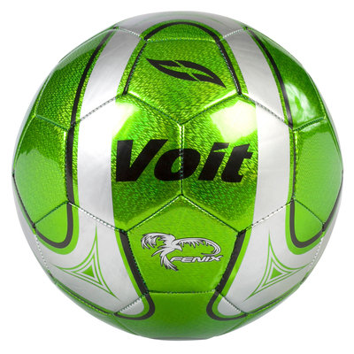 Lion Sports Inc. VVoit Size 5 Radente Soccer Ball, Deflated, - GREEN