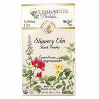 Celebration Herbals Slippery Elm Bark Powder Bulk Tea Caffeine Free - 40 g