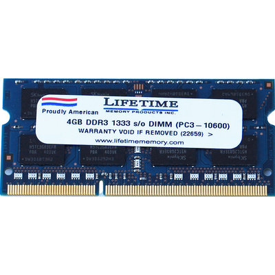 Waterbury Garment 4GB ddr3 1333/10600 sodimms
