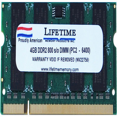 Waterbury Garment 4GB ddr2 667/5300 sodimms