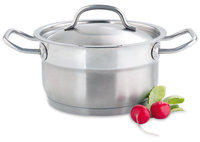 Berghoff International BergHOFF Hotel 2-qt. Stainless Steel Dutch Oven (Silver)