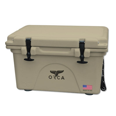 Entertainment Production House 26 Quart Capacity Tan Cooler