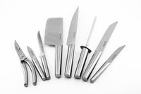 Berghoff International BergHOFF Eclipse 9-Piece Hollow Handle Knife Set with Folding Bag
