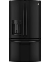 GE GFE26GGHBB 25.7 Cu. Ft. Black French Door Refrigerator - Energy Star