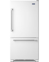 Maytag MBF2258DEH 21.9 Cu. Ft. White Bottom Freezer Refrigerator - Energy Star