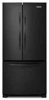 KitchenAid Architect Series II KBFS22ECWH 21.7 cu. ft. French Door Refrigerator with Produce Preserver, Interior Water Dispenser, Slide-Away Split Shelf, Adjustable Glass Shelves and Energy Star Qualified: White