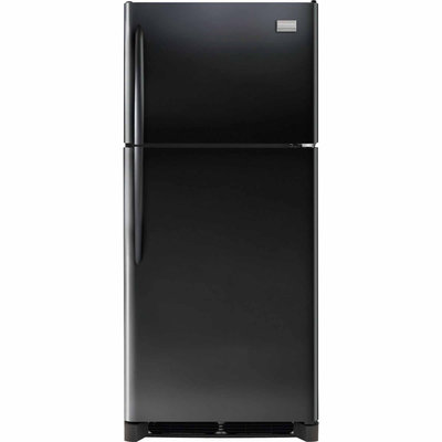 Frigidaire Gallery 20.4 Cu. Ft. Top Freezer Refrigerator - Smooth Black