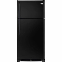 Frigidaire 18 cu. ft. Top Freezer Refrigerator - Black