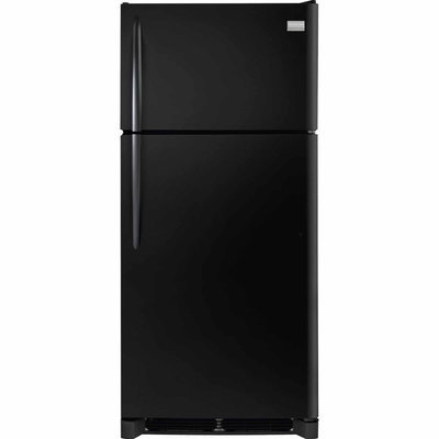 Frigidaire 18 cu. ft. Top Freezer Refrigerator - Black