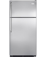 Frigidaire Refrigerator. 18 cu. ft. Top Freezer Refrigerator in Stainless Steel FFHT1831QS