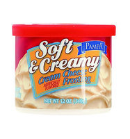 Pampa Soft & Creamy Ready to Use Cream Cheese Frosting Net Wt. 12 Ounces - SHREERAM OVERSEAS