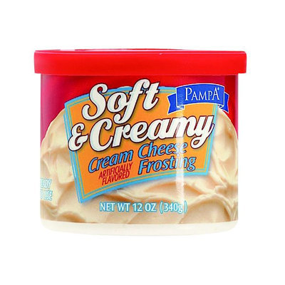 Pampa Soft & Creamy Ready to Use Cream Cheese Frosting Net Wt. 12 Ounces - SHREERAM OVERSEAS