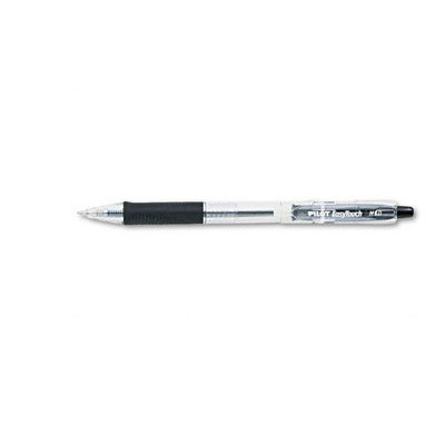 PILOT PIL32220 Ballpoint Pen, Retractable, Med, Blk, PK12