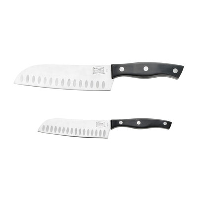 Chicago Cutlery Metropolitan Santoku-Partoku 2-Piece Cutlery Set