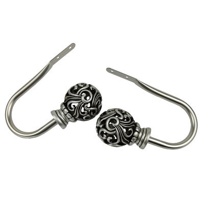 Rod Desyne Inc Rod Desyne Adora Holdback Pair - Satin Nickel