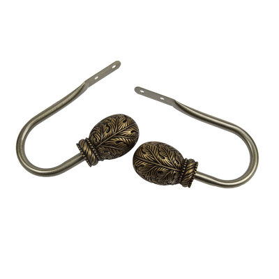 Rod Desyne Forest Holdback Pair - Antique Gold