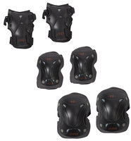 Variflex, Inc. Hyper Gold Knee, Elbow, & Wrist Pad Set - Junior