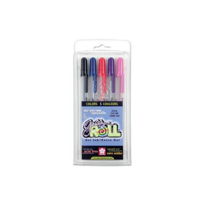 Sakura 37379 Gelly Roll Fine Point Pens 5/Pkg